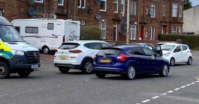 One person hospitalised after Kilmarnock head-on crash - www.dailyrecord.co.uk