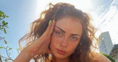 Maisie Smith leaves Max George saying 'I'm so lucky' as she shares make-up free holiday snap before slipping into barely-there outfit - www.manchestereveningnews.co.uk - Britain - city Abu Dhabi - county Scott