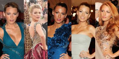 Blake Lively's 10 Met Gala Looks Ranked (& Our Top Choice Might Surprise You!) - www.justjared.com