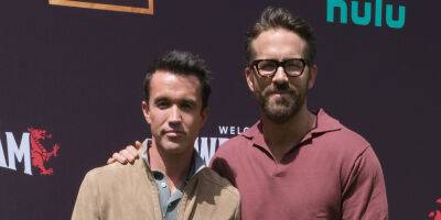 Ryan Reynolds and Rob McElhenney Light Up the Red Carpet at 'Welcome to Wrexham' Event - www.justjared.com - Britain - Los Angeles - Taylor - county Wood