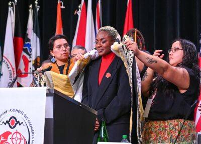 Jully Black Honoured By Assembly Of First Nations After Changing ‘O Canada’ Lyrics - etcanada.com - Canada - city Salt Lake City - city Ottawa