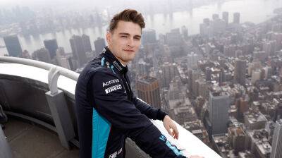 Formula One Rising Star Logan Sargeant Makes Appearance on the Top of the Empire State Building - www.justjared.com - USA - New York