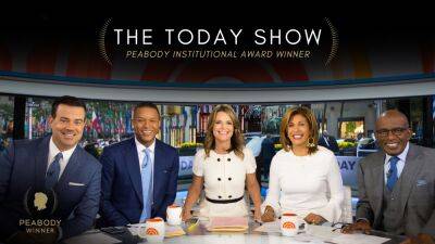 NBC’s ‘Today’ Wins Peabody’s Institutional Award - deadline.com - Los Angeles - USA - county Guthrie
