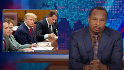 Roy Wood Jr. Roasts Trump’s ‘Sad’ Expression in Courtroom Pic: Like Someone Told Him ‘Mike Pence Is Still Alive’ (Video) - thewrap.com