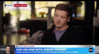 Jeremy Renner Tells Diane Sawyer He Wrote “Last Words” Following Near-Fatal Snowplow Accident - deadline.com