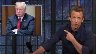 Meyers Calls ‘BS’ on Claim That Indictment Has Been ‘Fun’ for Trump: ‘A Lie You Tell’ When ‘Scared S–less’ (Video) - thewrap.com - New York - New York - county Daniels