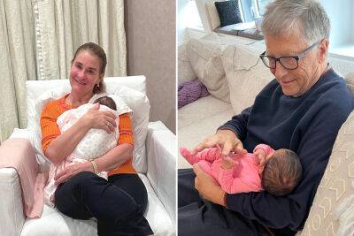 Bill and Melinda Gates gush over new grandbaby in separate photos - nypost.com - France