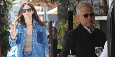 Katharine McPhee & Husband David Foster Step Out for Business Meeting Lunch in Beverly Hills - www.justjared.com - Los Angeles - Italy - Chicago - Beverly Hills - Philippines
