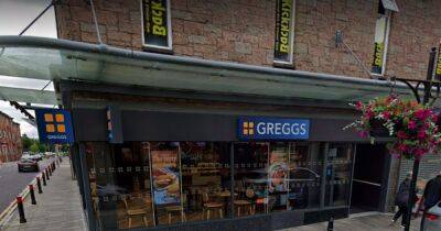 Scots Greggs cordoned by police after 'lots of blood found inside' and man taken to hospital - www.dailyrecord.co.uk - Scotland - Beyond