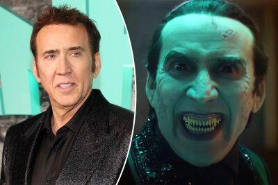 Nicolas Cage shaved his teeth to transform into Dracula for ‘Renfield’ - nypost.com - New Orleans