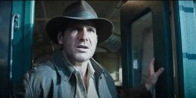 'Indiana Jones 5' Releases New Trailer Tinkering With Time - www.justjared.com - Indiana - county Harrison - county Ford