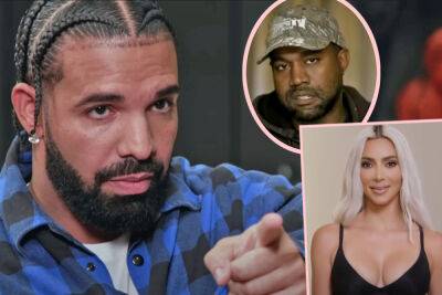 Drake Debuts Kim Kardashian Look Alike In Cover Art For New Song -- And Fans Think He’s Trolling Kanye West AGAIN! - perezhilton.com