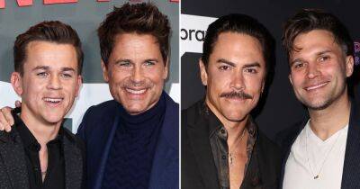 Rob Lowe and Son John Owen Lowe Ask If They Are ‘More Unstable’ Than Tom Schwartz and Tom Sandoval - www.usmagazine.com - city Sandoval