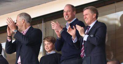 Prince William and Prince George Have Father-Son Outing at Aston Villa Soccer Match: See Photos - www.usmagazine.com - Birmingham