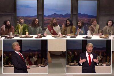 ‘SNL’ has Trump attend Last Supper, compare himself to Jesus - nypost.com - USA - Florida - county Johnson - Austin, county Johnson