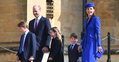 Prince William and Princess Kate Bring Their 3 Children to Mass on Easter Sunday: See Family Photos - www.usmagazine.com - Britain - county Windsor