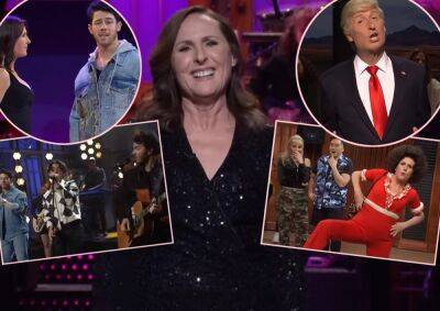 Former Cast Member Molly Shannon Returns To SNL With Musical Guests The Jonas Brothers -- Episode Highlights HERE! - perezhilton.com - county Johnson - Austin, county Johnson