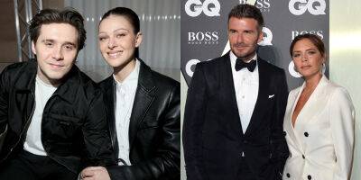 Victoria & David Beckham Celebrate Son Brooklyn & Nicola Peltz's First Wedding Anniversary - www.justjared.com