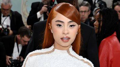 Ice Spice Makes Met Gala Debut in Sparkling White Gown - www.etonline.com - New York