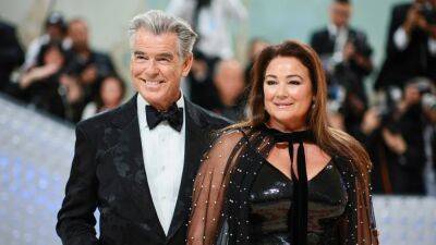Pierce Brosnan and Wife Keely Shay Smith Make Met Gala Debut: 'If Not Now, When?' (Exclusive) - www.etonline.com - New York