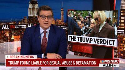 Chris Hayes Applauds E. Jean Carroll’s ‘Incredible Act of Real Persistence’ After Trump Verdict (Video) - thewrap.com