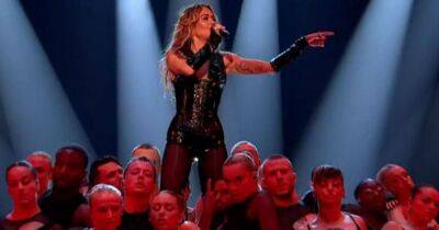Rita Ora's Eurovision past remembered as she has her 'Super Bowl' moment performing in the semi-finals - www.manchestereveningnews.co.uk - Britain - Manchester - Ukraine - city Liverpool
