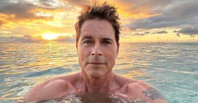 Rob Lowe Celebrates 33 Years of Sobriety With a Shirtless Ocean Selfie: ‘My Life Is Full of Love’ - www.usmagazine.com