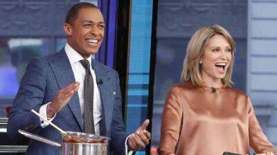 Amy Robach and T.J. Holmes: A Timeline of Their Workplace Romance and 'GMA3' Exit - www.etonline.com