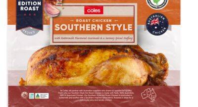 Coles Launches KFC style Southern Inspired BBQ Hot Roast Chook - www.newidea.com.au