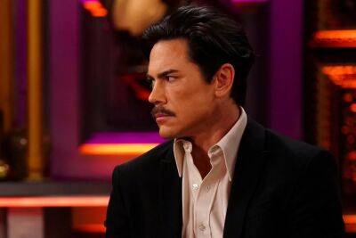Tom Sandoval Gets Turned Into A ‘Worm With A Moustache’ In New ‘Vanderpump Rules’ Meme - etcanada.com - city Sandoval