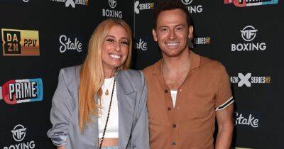 Stacey Solomon flashes toned midriff during rare date night with husband Joe Swash - www.ok.co.uk - South Africa