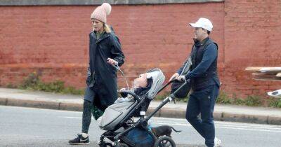 Declan Donnelly and wife Ali Astall wrap up for family stroll with baby son - www.ok.co.uk - South Africa