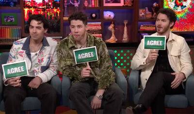 The Jonas Brothers Dish On ALL Your Burning Questions In Hilarious Interview -- Including Their Infamous Purity Rings! - perezhilton.com