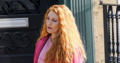 Blake Lively Unveils Golden Red Locks as She Films ‘It Ends With Us’ in NYC: Photos - www.usmagazine.com - New York