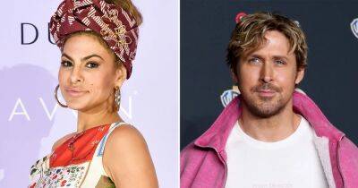 Eva Mendes Rocks ‘Barbie’ T-Shirt Featuring Ryan Gosling: ‘Got That Real Big Kenergy’ - www.usmagazine.com