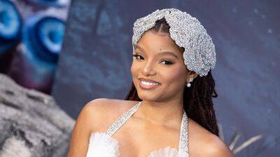 Halle Bailey Is Once Again Serving Icon at The Little Mermaid UK Premiere - www.glamour.com - Britain