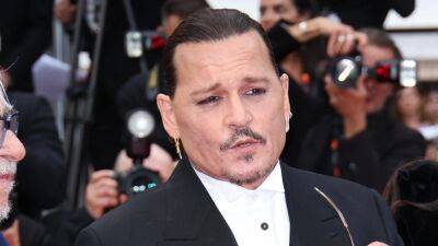 Johnny Depp Gets Standing Ovation During Cannes Film Festival Comeback Following Amber Heard Trial - www.etonline.com - USA - county Heard