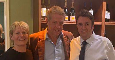 Hugh Grant stuns diners at Ayrshire restaurant after arriving in town - www.dailyrecord.co.uk - Britain