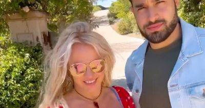 Britney Spears hits back at rumours of marriage troubles with PDA-filled video - www.ok.co.uk - Los Angeles - USA - county Love