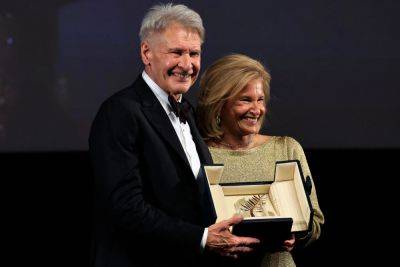 Harrison Ford Receives Honorary Cannes Palme D’Or Ahead Of ‘Indiana Jones And The Dial Of Destiny’ Premiere: “I’m Honored But I Got A Movie You Gotta See” - deadline.com - USA - Indiana - county Harrison - county Ford