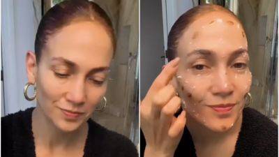 Jennifer Lopez Went Makeup Free to Show Off Her Skincare ‘Contour Hack’ - www.glamour.com