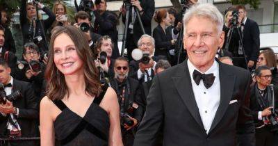 Harrison Ford and Calista Flockhart Hold Hands at Rare Red Carpet Appearance Together at Cannes: Photos - www.usmagazine.com - France - Indiana - county Harrison - county Ford - state New Mexico