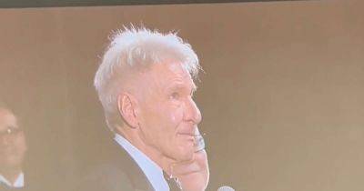 Harrison Ford moved to ‘verge of tears’ while accepting honorary Palme d’Or at Cannes - www.msn.com - Denmark - Indiana - county Harrison - county Ford