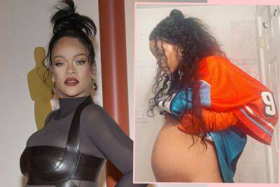Rihanna Shares Pics From Topless Maternity Photoshoot! - perezhilton.com