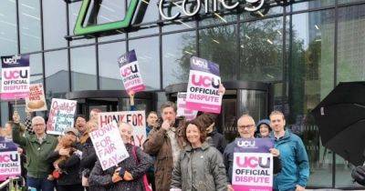Staff at Manchester College strike over low pay - www.manchestereveningnews.co.uk - Manchester