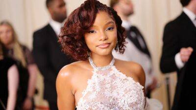 Halle Bailey Is a Real-Life Mermaid at Met Gala, 'Excited' for Fans' Reactions to Disney Movie (Exclusive) - www.etonline.com