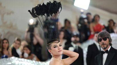 Florence Pugh Debuted A Buzz Cut At the 2023 Met Gala - www.glamour.com