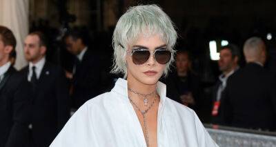 Cara Delevingne Pays Homage to Karl Lagerfeld with Met Gala 2023 Outfit - www.justjared.com - New York