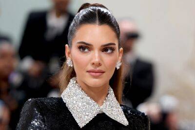 Kendall Jenner Goes Pants-Free In Sequin Leotard At The Met Gala - etcanada.com