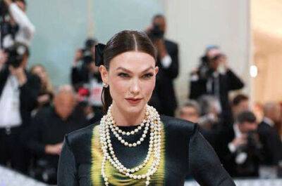 Karlie Kloss shocks fans with pregnancy announcement at the Met Gala - www.msn.com